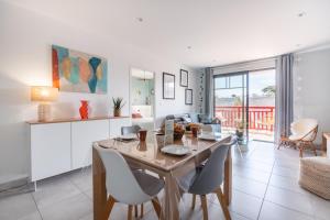 Balkón alebo terasa v ubytovaní Appartement moderne pour 4 à deux pas de la plage