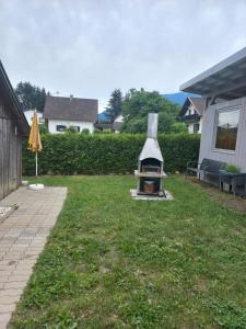 Ogród w obiekcie Ferienhaus Am-moore
