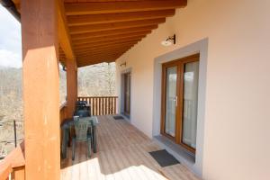 Balkón nebo terasa v ubytování Albergo Diffuso Borgo Retrosi di Amatrice