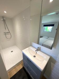 Ένα μπάνιο στο Vakantiewoning De Schotsman