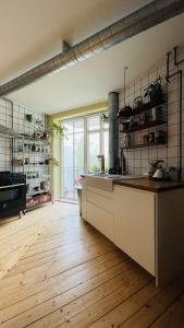 Kuchyň nebo kuchyňský kout v ubytování ApartmentInCopenhagen Apartment 1494
