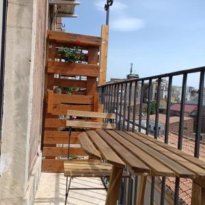 Balkon oz. terasa v nastanitvi B&B Filo 15