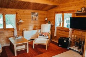 Billede fra billedgalleriet på Holzhaus direkt am See i Priepert