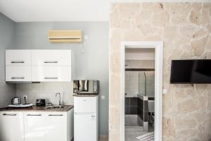 Kuchyňa alebo kuchynka v ubytovaní Xenia Ionis luxury apartments