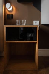 フィレンツェにあるThe Frame Hotelの電子レンジ(グラス2枚付)