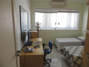 Voodi või voodid majutusasutuse Ipanema Copa Hostel toas
