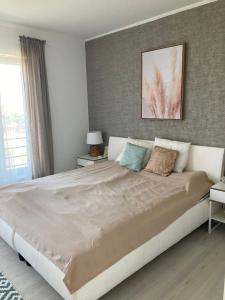 Posteľ alebo postele v izbe v ubytovaní Dream Summer House Fonyód