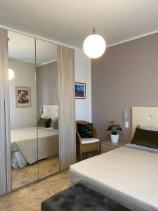 Postel nebo postele na pokoji v ubytování A Due Passi B&B