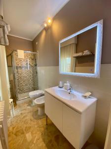 Koupelna v ubytování A Due Passi B&B + 21 fotografií