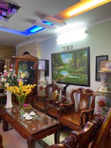 Кът за сядане в Homestay An An