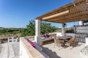 A balcony or terrace at Dimora la Pinta ‘700