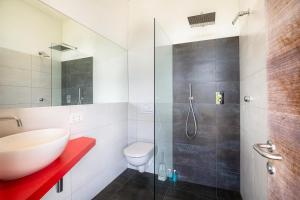 Koupelna v ubytování Kraidlhof Designapartment Veronika