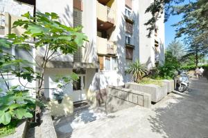 Jardín al aire libre en Unico apartman