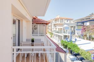 Un balcon sau o terasă la Kentro Luxury Suites