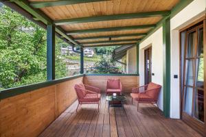 Posezení v ubytování Kraidlhof Designapartment Veronika