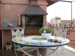 Balkón nebo terasa v ubytování Montegrappa Apartment