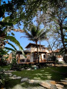 Zahrada ubytování CASA Ecológica Paraty