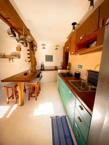 Kuchyň nebo kuchyňský kout v ubytování CASA Ecológica Paraty
