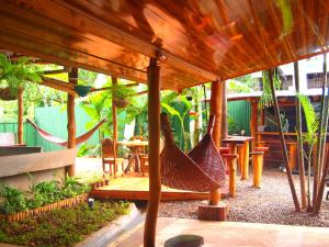 Zahrada ubytování Coral Reef Surf Hostel and Camp