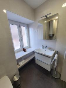 Koupelna v ubytování Apartman Stela