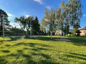 Zahrada ubytování apartmán NA NOC V BOHDANČI