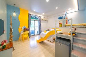Kuchyň nebo kuchyňský kout v ubytování Rainbow Garden B&B