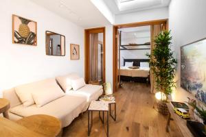 TV a/nebo společenská místnost v ubytování Apartments Kantunal