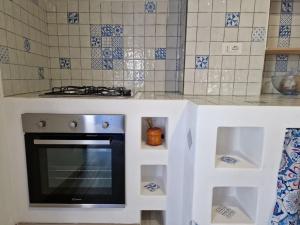 Ett kök eller pentry på Stromboli Vacanze