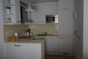 Kuchnia lub aneks kuchenny w obiekcie Apartamento con jardín en la Cerdanya