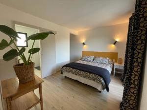 Posteľ alebo postele v izbe v ubytovaní Appartement neuf et moderne au cœur de la Camargue