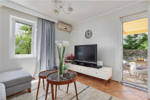 TV a/nebo společenská místnost v ubytování La Vista Apartment Ljuta