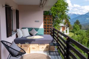 Nespecifikovaný výhled na hory nebo výhled na hory při pohledu z apartmánu