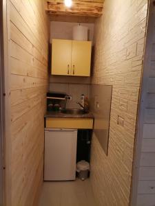 Kitchen o kitchenette sa Seosko domacintsvo kod Cvela