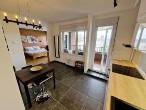 Kuchyň nebo kuchyňský kout v ubytování Apartment Nena