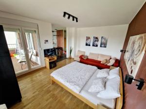 Postel nebo postele na pokoji v ubytování Apartment Nena