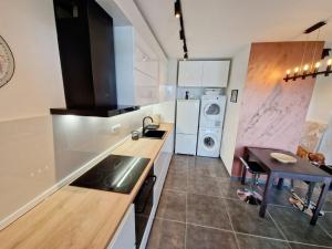 Kuchyň nebo kuchyňský kout v ubytování Apartment Nena