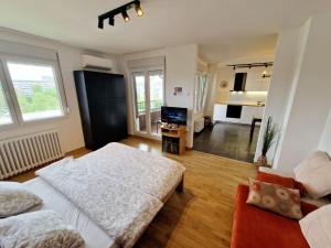 Kuchyň nebo kuchyňský kout v ubytování Apartment Nena