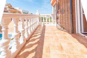 A balcony or terrace at Casa Adrimar
