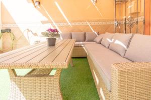 A seating area at Casa Adrimar