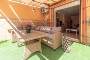 A seating area at Casa Adrimar