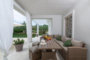 Χώρος καθιστικού στο Villa Oliveti Torre