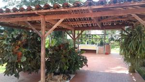 Vonkajšia záhrada v ubytovaní Cabañas en el Bosque