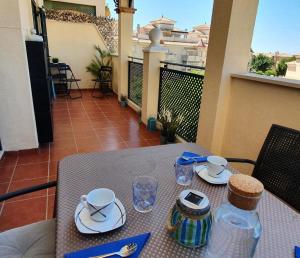 Balkón alebo terasa v ubytovaní Cosy and Modern Apartment in Fuengirola