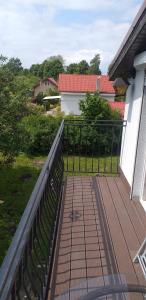 Balkon lub taras w obiekcie Pod Neptunem
