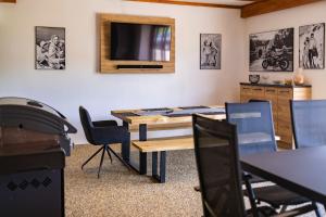 Posedenie v ubytovaní Apartmán Dvorce