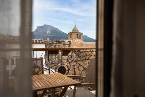 Widok na góry z tego hotelu