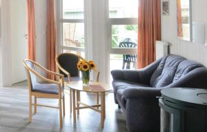 Ruang duduk di Strandblick 9