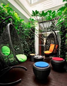 Posezení v ubytování Hotel Clover 769 North Bridge Road