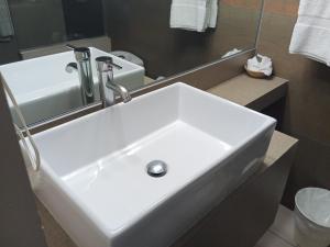 Koupelna v ubytování Baja Inn Hoteles Ensenada