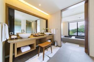 Eldhús eða eldhúskrókur á Grand View Resort Beitou